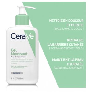 CeraVe Gel Moussant 473 ml 03Parapharm - Algérie, Beauté, Santé , Bien-être...