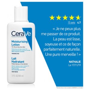 CeraVe Lait Hydratant 88 ml 03Parapharm - Algérie, Beauté, Santé , Bien-être...
