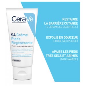 CeraVe SA Crème Pieds Régénérante 88 ml 03Parapharm - Algérie, Beauté, Santé , Bien-être...