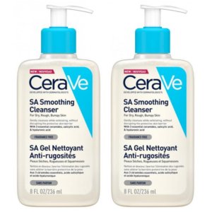 CeraVe SA Gel Nettoyant Anti-Rugosités Lot de 2 x 236 ml 03Parapharm - Algérie, Beauté, Santé , Bien-être...