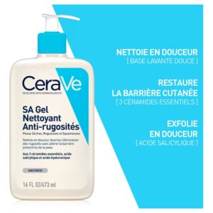 CeraVe SA Gel Nettoyant Anti-Rugosités 473 ml 03Parapharm - Algérie, Beauté, Santé , Bien-être...