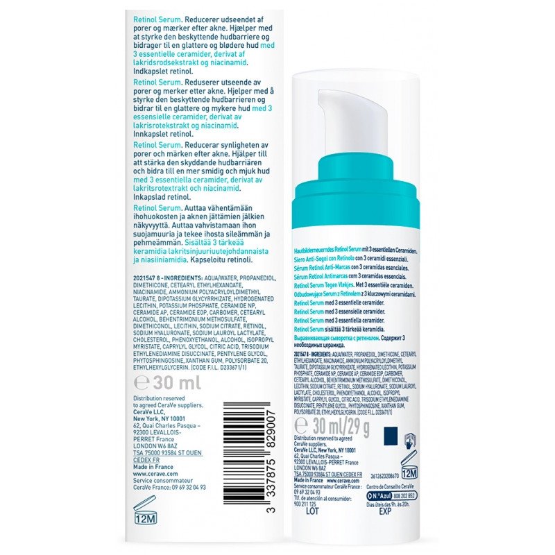 CeraVe Sérum Rétinol Anti-Marques 30 ml 03Parapharm - Algérie, Beauté, Santé , Bien-être... CeraVe Sérum Rétinol Anti-Marques 30 ml 03Parapharm - Algérie, Beauté, Santé , Bien-être...