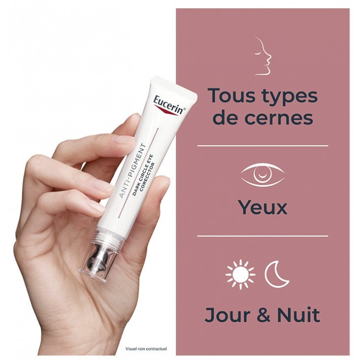 Eucerin Anti-Pigment Soin Contour des Yeux Illuminateur 15 ml 03Parapharm - Algérie, Beauté, Santé , Bien-être... Eucerin Anti-Pigment Soin Contour des Yeux Illuminateur 15 ml 03Parapharm - Algérie, Beauté, Santé , Bien-être...