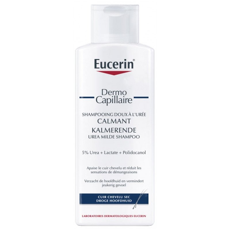 Eucerin DermoCapillaire Shampoing Doux à l’Urée Calmant 250 ml 03Parapharm - Algérie, Beauté, Santé , Bien-être... Eucerin DermoCapillaire Shampoing Doux à l’Urée Calmant 250 ml 03Parapharm - Algérie, Beauté, Santé , Bien-être...