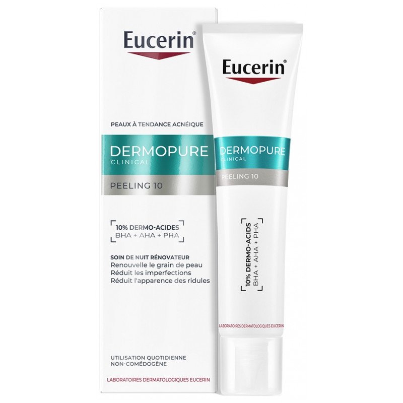 Eucerin DermoPure Clinical Peeling 10 Soin de Nuit Rénovateur 40 ml 03Parapharm - Algérie, Beauté, Santé , Bien-être... Eucerin DermoPure Clinical Peeling 10 Soin de Nuit Rénovateur 40 ml 03Parapharm - Algérie, Beauté, Santé , Bien-être...