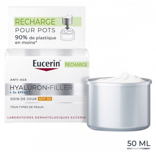 Eucerin Hyaluron-Filler + 3x Effect Soin de Jour SPF30 Recharge 50 ml 03Parapharm - Algérie, Beauté, Santé , Bien-être... Eucerin Hyaluron-Filler + 3x Effect Soin de Jour SPF30 Recharge 50 ml 03Parapharm - Algérie, Beauté, Santé , Bien-être...