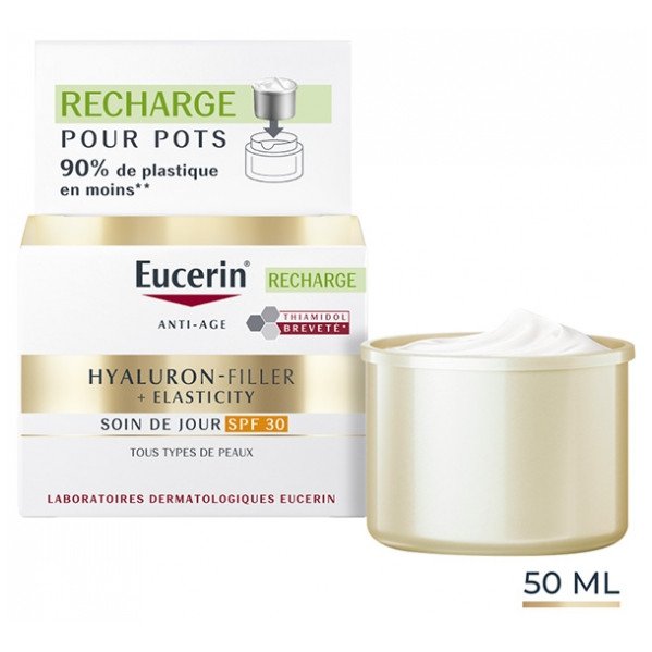 Eucerin Hyaluron-Filler + Elasticity Soin de Jour SPF30 Recharge 50 ml 03Parapharm - Algérie, Beauté, Santé , Bien-être... Eucerin Hyaluron-Filler + Elasticity Soin de Jour SPF30 Recharge 50 ml 03Parapharm - Algérie, Beauté, Santé , Bien-être...