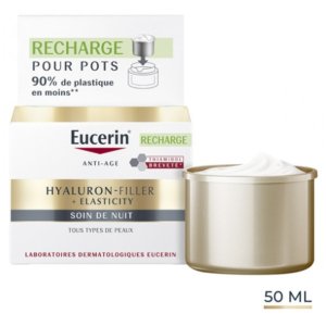 Eucerin Hyaluron-Filler + Elasticity Soin de Nuit Recharge 50 ml 03Parapharm - Algérie, Beauté, Santé , Bien-être... Eucerin Hyaluron-Filler + Elasticity Soin de Nuit Recharge 50 ml 03Parapharm - Algérie, Beauté, Santé , Bien-être...