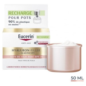 Eucerin Hyaluron-Filler + Elasticity Soin de Jour Rose SPF30 Recharge 50 ml 03Parapharm - Algérie, Beauté, Santé , Bien-être...