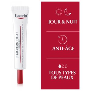 Eucerin Hyaluron-Filler + Volume-Lift Soin Contour des Yeux SPF15 15 ml 03Parapharm - Algérie, Beauté, Santé , Bien-être... Eucerin Hyaluron-Filler + Volume-Lift Soin Contour des Yeux SPF15 15 ml 03Parapharm - Algérie, Beauté, Santé , Bien-être...