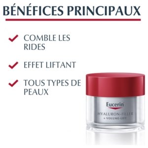 Eucerin Hyaluron-Filler + Volume-Lift Soin de Nuit 50 ml 03Parapharm - Algérie, Beauté, Santé , Bien-être...