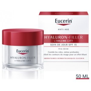 Eucerin Hyaluron-Filler + Volume-Lift Soin de Jour SPF15 Peau Sèche 50 ml 03Parapharm - Algérie, Beauté, Santé , Bien-être...