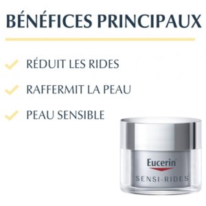 Eucerin Sensi-Rides Crème de Nuit Anti-Rides 50 ml 03Parapharm - Algérie, Beauté, Santé , Bien-être...