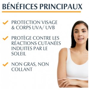 Eucerin Sun Protection Leb Protect Sun Gel-Crème SPF50+ 150 ml 03Parapharm - Algérie, Beauté, Santé , Bien-être... Eucerin Sun Protection Leb Protect Sun Gel-Crème SPF50+ 150 ml 03Parapharm - Algérie, Beauté, Santé , Bien-être...