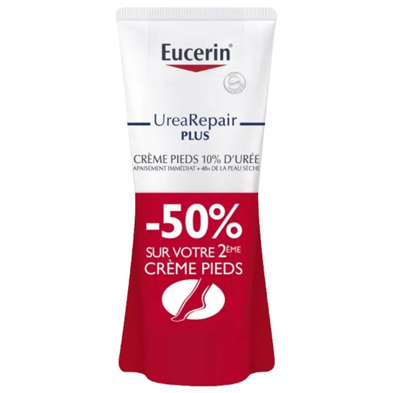Eucerin UreaRepair PLUS Crème Pieds 10% Urée Lot de 2 x 100 ml 03Parapharm - Algérie, Beauté, Santé , Bien-être... Eucerin UreaRepair PLUS Crème Pieds 10% Urée Lot de 2 x 100 ml 03Parapharm - Algérie, Beauté, Santé , Bien-être...