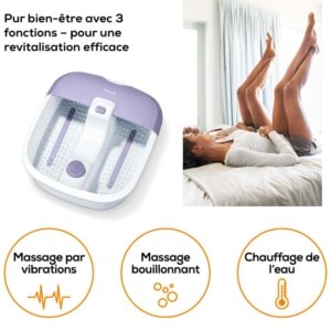 Beurer FB 12 Bain bouillonnant pour les pieds 03Parapharm - Algérie, Beauté, Santé , Bien-être...