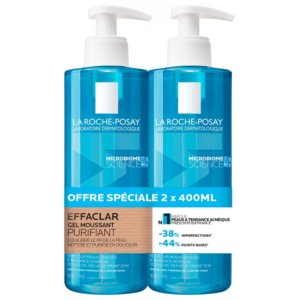 La Roche-Posay Effaclar Gel Moussant Purifiant Lot de 2 x 400 ml 03Parapharm - Algérie, Beauté, Santé , Bien-être...