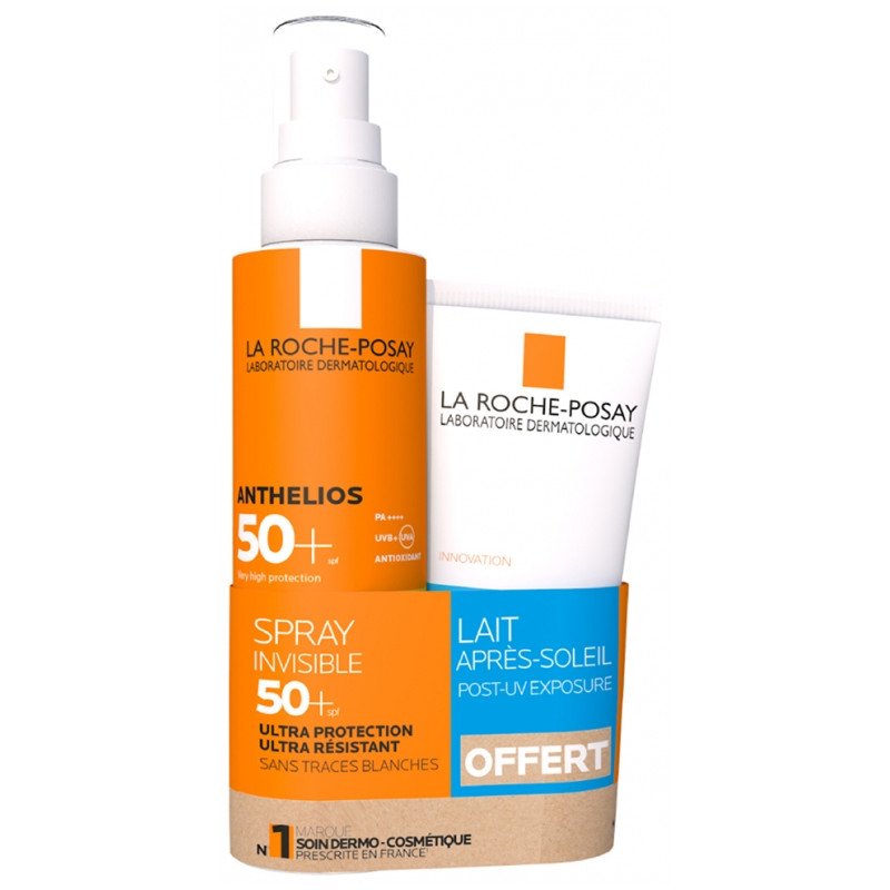 La Roche-Posay Anthelios Spray Invisible SPF50+ Avec Parfum 200 ml + Post-UV Exposure Lait Après-Soleil 75 ml Offert 03Parapharm - Algérie, Beauté, Santé , Bien-être... La Roche-Posay Anthelios Spray Invisible SPF50+ Avec Parfum 200 ml + Post-UV Exposure Lait Après-Soleil 75 ml Offert 03Parapharm - Algérie, Beauté, Santé , Bien-être...