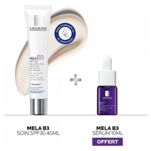 La Roche-Posay Mela B3 Soin Correcteur Anti-Taches SPF30 40 ml + Sérum Concentré Anti-Taches 10 ml Offert 03Parapharm - Algérie, Beauté, Santé , Bien-être...