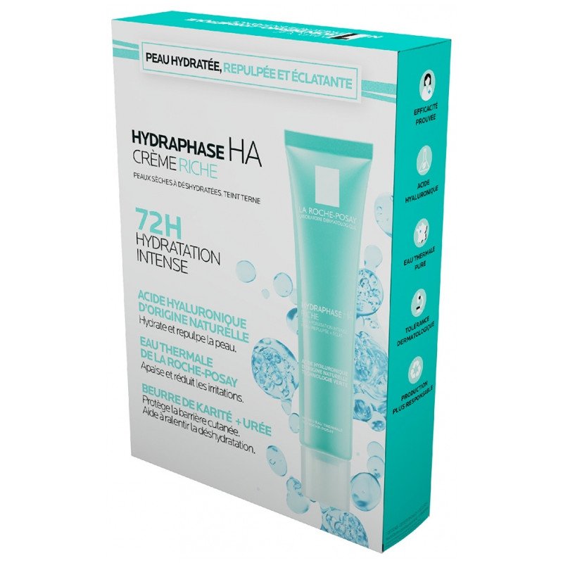 La Roche-Posay Hydraphase HA Riche Crème à l’Acide Hyaluronique 40 ml + Tolériane Eau Micellaire Peaux Sensibles 50 ml Offert 03Parapharm - Algérie, Beauté, Santé , Bien-être... La Roche-Posay Hydraphase HA Riche Crème à l’Acide Hyaluronique 40 ml + Tolériane Eau Micellaire Peaux Sensibles 50 ml Offert 03Parapharm - Algérie, Beauté, Santé , Bien-être...