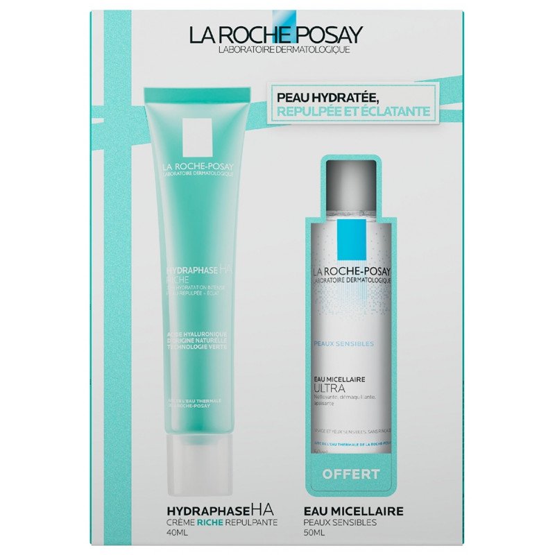 La Roche-Posay Hydraphase HA Riche Crème à l’Acide Hyaluronique 40 ml + Tolériane Eau Micellaire Peaux Sensibles 50 ml Offert 03Parapharm - Algérie, Beauté, Santé , Bien-être... La Roche-Posay Hydraphase HA Riche Crème à l’Acide Hyaluronique 40 ml + Tolériane Eau Micellaire Peaux Sensibles 50 ml Offert 03Parapharm - Algérie, Beauté, Santé , Bien-être...