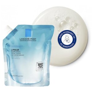 La Roche-Posay Lipikar Surgras Crème Lavante Anti-Dessèchement 400 ml + Éco-Recharge 400 ml 03Parapharm - Algérie, Beauté, Santé , Bien-être...