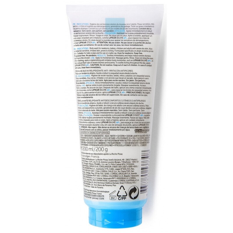 La Roche-Posay Lipikar Syndet AP+ 200 ml 03Parapharm - Algérie, Beauté, Santé , Bien-être... La Roche-Posay Lipikar Syndet AP+ 200 ml 03Parapharm - Algérie, Beauté, Santé , Bien-être...