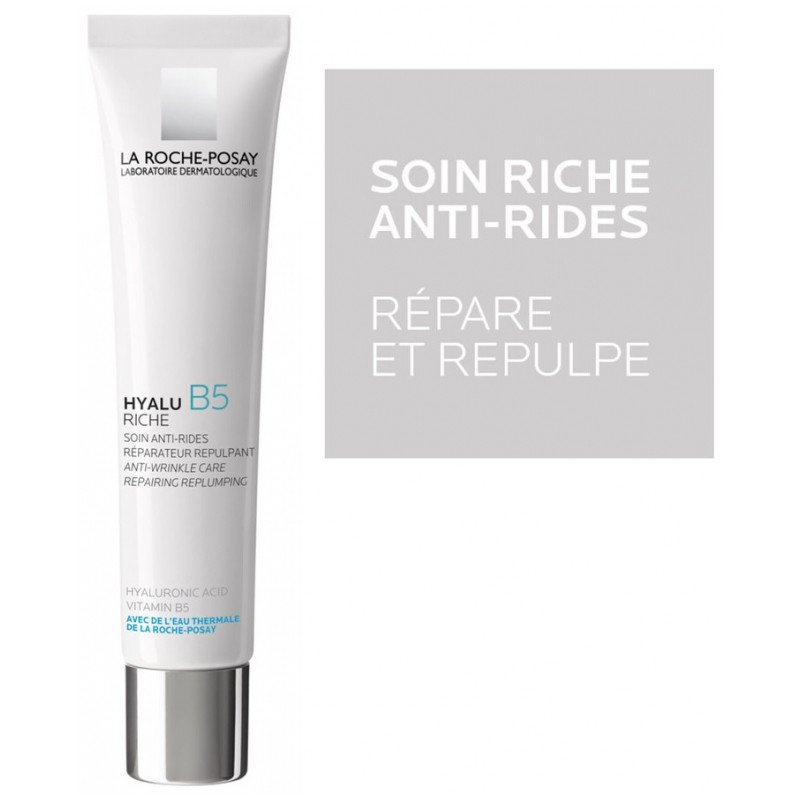 La Roche-Posay Hyalu B5 Riche Soin Anti-Rides Réparateur Repulpant 40 ml 03Parapharm - Algérie, Beauté, Santé , Bien-être... La Roche-Posay Hyalu B5 Riche Soin Anti-Rides Réparateur Repulpant 40 ml 03Parapharm - Algérie, Beauté, Santé , Bien-être...
