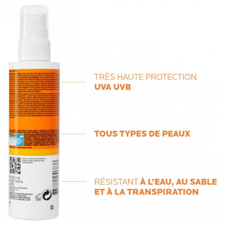 La Roche-Posay Anthelios Spray Invisible SPF50+ Avec Parfum 200 ml 03Parapharm - Algérie, Beauté, Santé , Bien-être... La Roche-Posay Anthelios Spray Invisible SPF50+ Avec Parfum 200 ml 03Parapharm - Algérie, Beauté, Santé , Bien-être...