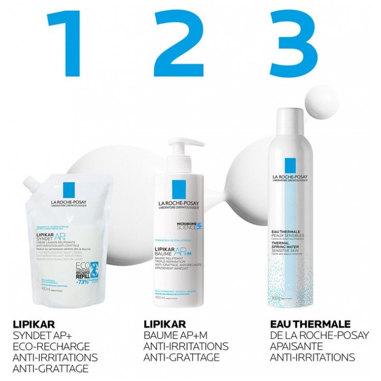 La Roche-Posay Lipikar Syndet AP+ Éco-Recharge 400 ml 03Parapharm - Algérie, Beauté, Santé , Bien-être... La Roche-Posay Lipikar Syndet AP+ Éco-Recharge 400 ml 03Parapharm - Algérie, Beauté, Santé , Bien-être...