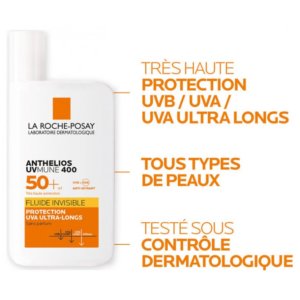 La Roche-Posay Anthelios UVmune 400 Fluide Invisible SPF50+ Sans Parfum 50 ml 03Parapharm - Algérie, Beauté, Santé , Bien-être...