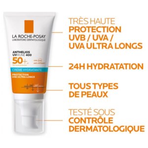 La Roche-Posay Anthelios UVmune 400 Crème Hydratante SPF50+ 50 ml 03Parapharm - Algérie, Beauté, Santé , Bien-être... La Roche-Posay Anthelios UVmune 400 Crème Hydratante SPF50+ 50 ml 03Parapharm - Algérie, Beauté, Santé , Bien-être...