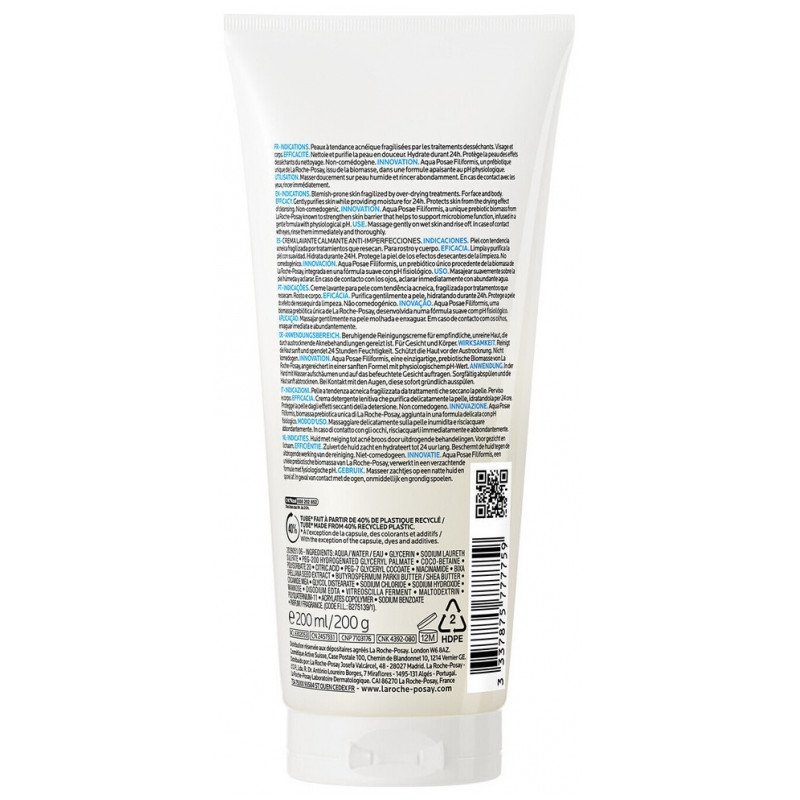 La Roche-Posay Effaclar H Iso-Biome Crème Lavante Hydratante Apaisante 200 ml 03Parapharm - Algérie, Beauté, Santé , Bien-être... La Roche-Posay Effaclar H Iso-Biome Crème Lavante Hydratante Apaisante 200 ml 03Parapharm - Algérie, Beauté, Santé , Bien-être...