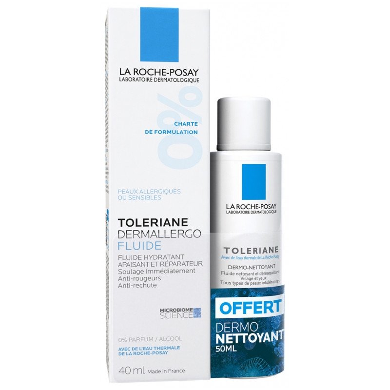 La Roche-Posay Tolériane Dermallergo Fluide 40 ml + Dermo-Nettoyant 50 ml Offert 03Parapharm - Algérie, Beauté, Santé , Bien-être... La Roche-Posay Tolériane Dermallergo Fluide 40 ml + Dermo-Nettoyant 50 ml Offert 03Parapharm - Algérie, Beauté, Santé , Bien-être...