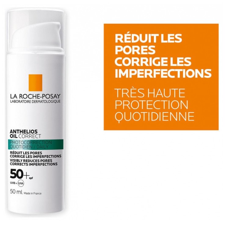 La Roche-Posay Anthelios Oil Correct Photocorrection Gel-Crème Quotidien SPF50+ 50 ml 03Parapharm - Algérie, Beauté, Santé , Bien-être... La Roche-Posay Anthelios Oil Correct Photocorrection Gel-Crème Quotidien SPF50+ 50 ml 03Parapharm - Algérie, Beauté, Santé , Bien-être...