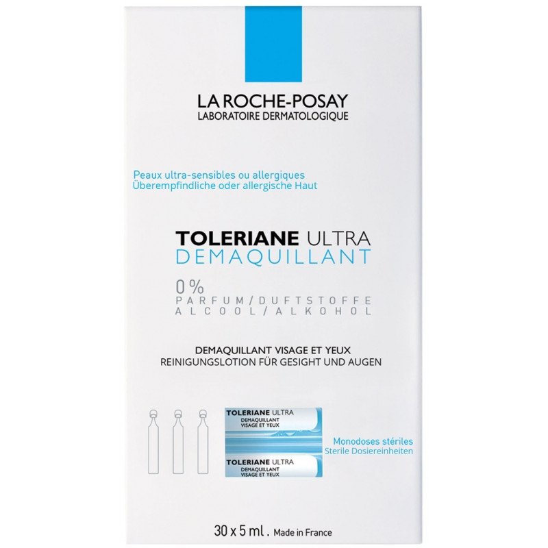 La Roche-Posay Tolériane Ultra Démaquillant Visage et Yeux Sensibles 30 x 5 ml 03Parapharm - Algérie, Beauté, Santé , Bien-être... La Roche-Posay Tolériane Ultra Démaquillant Visage et Yeux Sensibles 30 x 5 ml 03Parapharm - Algérie, Beauté, Santé , Bien-être...
