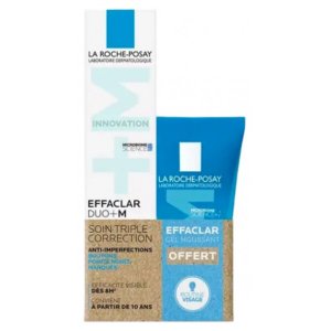 La Roche-Posay Effaclar Duo+M 40 ml + Effaclar Gel Moussant Purifiant 50 ml Offert 03Parapharm - Algérie, Beauté, Santé , Bien-être...