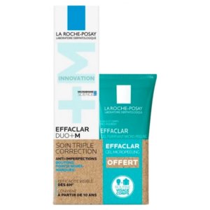 La Roche-Posay Effaclar Duo+M 40 ml + Effaclar Gel Purifiant Micro-Peeling 50 ml Offert 03Parapharm - Algérie, Beauté, Santé , Bien-être...