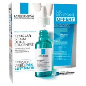 La Roche-Posay Effaclar Sérum Ultra Concentré 30 ml + Effaclar Gel Moussant Purifiant 50 ml Offert 03Parapharm - Algérie, Beauté, Santé , Bien-être...