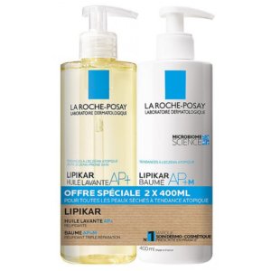 La Roche-Posay Lipikar Huile Lavante AP+ 400 ml + Baume Relipidant 400 ml Offre Spéciale 03Parapharm - Algérie, Beauté, Santé , Bien-être...