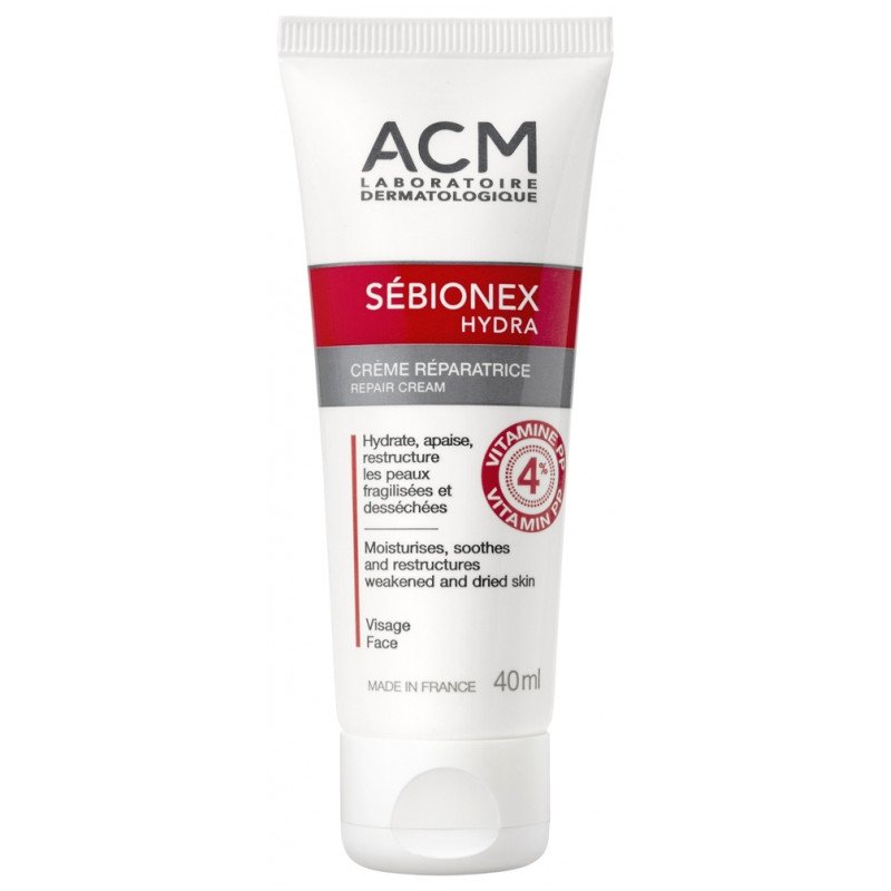 Laboratoire ACM Sébionex Hydra Crème Réparatrice 40 ml 03Parapharm - Algérie, Beauté, Santé , Bien-être... Laboratoire ACM Sébionex Hydra Crème Réparatrice 40 ml 03Parapharm - Algérie, Beauté, Santé , Bien-être...