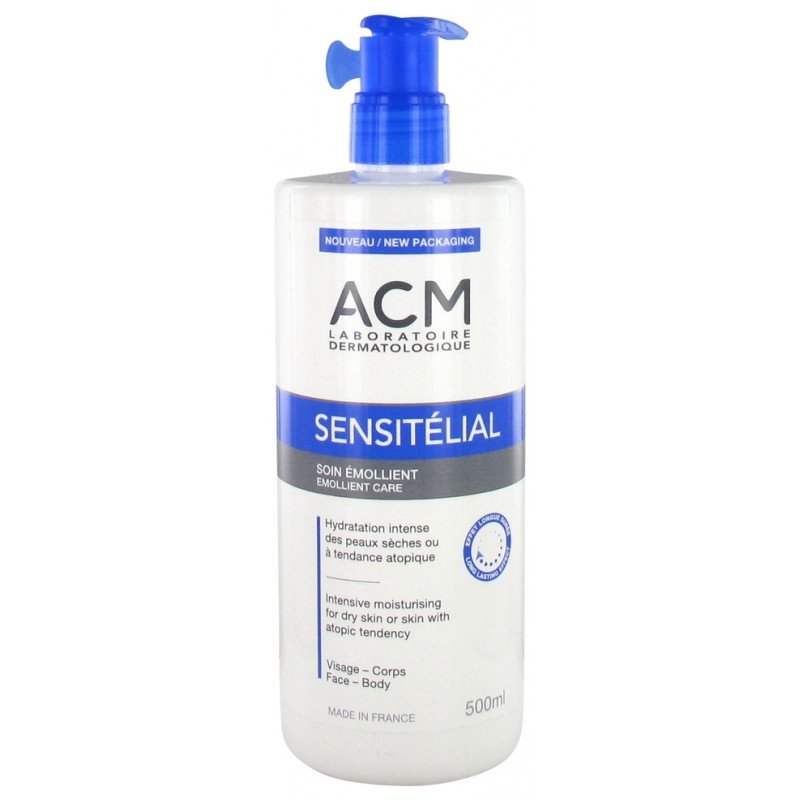 Laboratoire ACM Sensitélial Soin Émollient 500 ml 03Parapharm - Algérie, Beauté, Santé , Bien-être... Laboratoire ACM Sensitélial Soin Émollient 500 ml 03Parapharm - Algérie, Beauté, Santé , Bien-être...