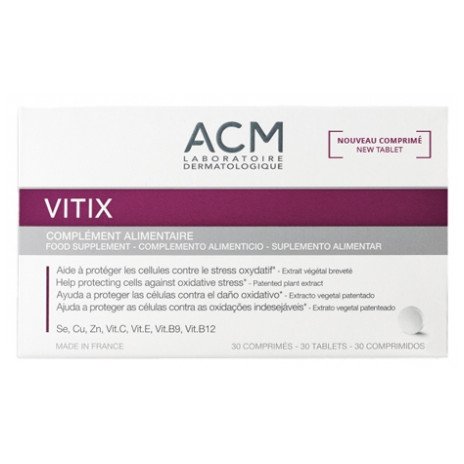 Laboratoire ACM Vitix Complément Alimentaire 30 Comprimés 03Parapharm - Algérie, Beauté, Santé , Bien-être... Laboratoire ACM Vitix Complément Alimentaire 30 Comprimés 03Parapharm - Algérie, Beauté, Santé , Bien-être...