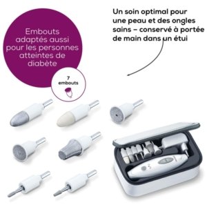 Beurer MP 41 Ensemble de manucure/pédicure 03Parapharm - Algérie, Beauté, Santé , Bien-être...