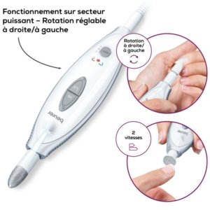Beurer MP 41 Ensemble de manucure/pédicure 03Parapharm - Algérie, Beauté, Santé , Bien-être...