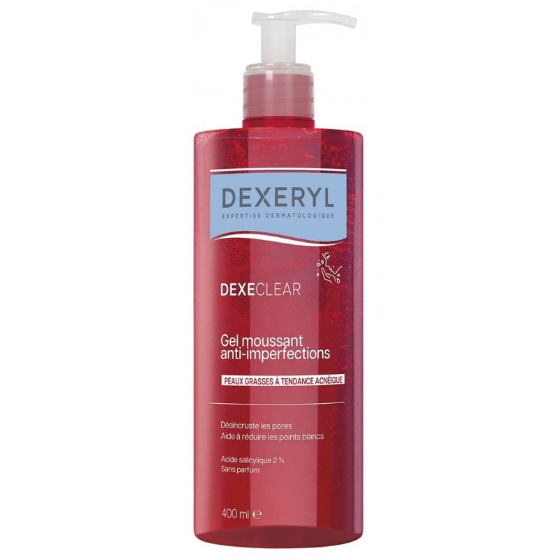 Pierre Fabre Health Care Dexeryl Dexeclear Gel Moussant Anti-Imperfections 400 ml 03Parapharm - Algérie, Beauté, Santé , Bien-être... Pierre Fabre Health Care Dexeryl Dexeclear Gel Moussant Anti-Imperfections 400 ml 03Parapharm - Algérie, Beauté, Santé , Bien-être...