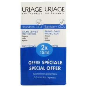 Uriage Bariéderm Cica Baume Lèvres Protecteur Lot de 2 x 15 ml 03Parapharm - Algérie, Beauté, Santé , Bien-être... Uriage Bariéderm Cica Baume Lèvres Protecteur Lot de 2 x 15 ml 03Parapharm - Algérie, Beauté, Santé , Bien-être...