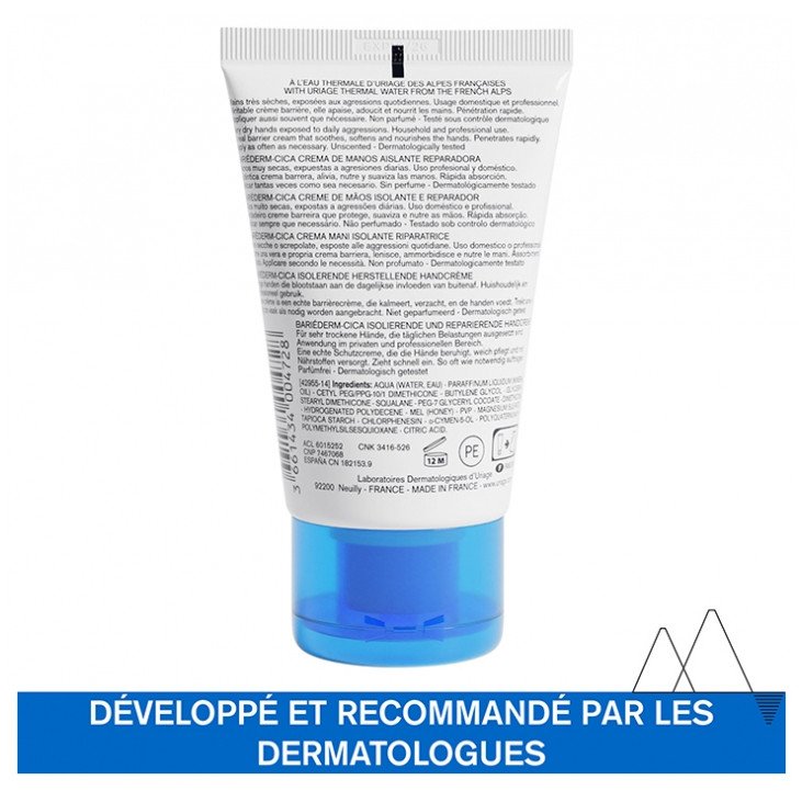 Uriage Bariéderm Cica Crème Mains Isolante Réparatrice 50 ml 03Parapharm - Algérie, Beauté, Santé , Bien-être... Uriage Bariéderm Cica Crème Mains Isolante Réparatrice 50 ml 03Parapharm - Algérie, Beauté, Santé , Bien-être...