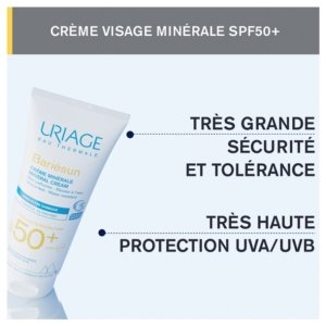 Uriage Bariésun Crème Minérale Très Haute Protection SPF50+ 100 ml 03Parapharm - Algérie, Beauté, Santé , Bien-être... Uriage Bariésun Crème Minérale Très Haute Protection SPF50+ 100 ml 03Parapharm - Algérie, Beauté, Santé , Bien-être...