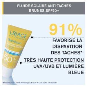 Uriage Bariésun Fluide Anti-Taches Très Haute Protection SPF50+ 40 ml 03Parapharm - Algérie, Beauté, Santé , Bien-être... Uriage Bariésun Fluide Anti-Taches Très Haute Protection SPF50+ 40 ml 03Parapharm - Algérie, Beauté, Santé , Bien-être...